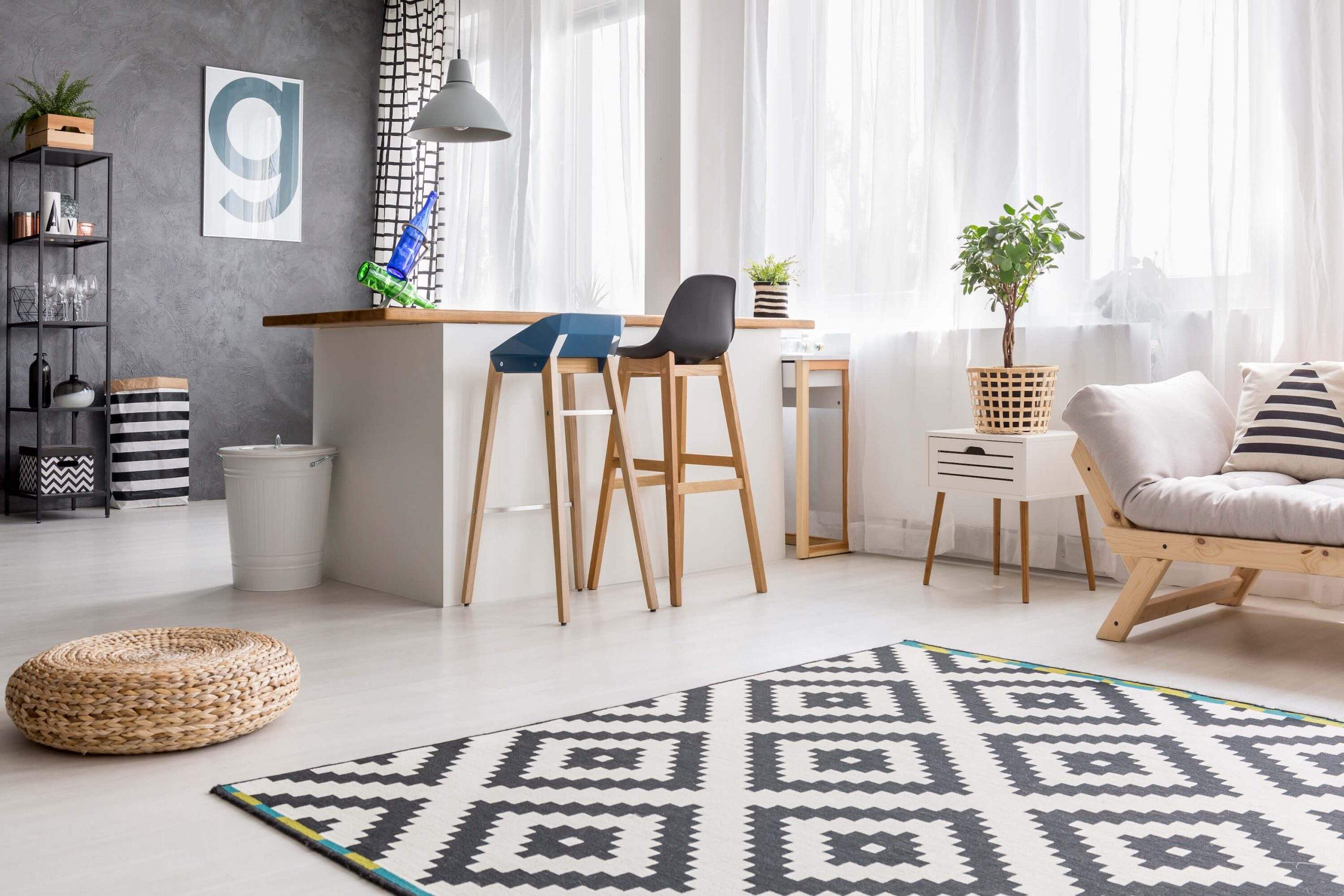 dining-area-with-white-bin-2023-11-27-04-55-09-utc organized home with large area rug