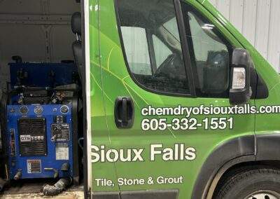 Chem-Dry of Sioux Falls carpet cleaning van